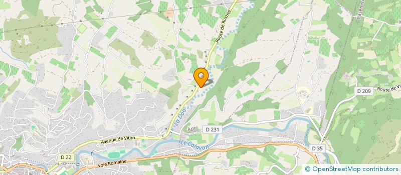 localisation de l'entreprise MONSIEUR FREDERIC CHAUVIN  APT