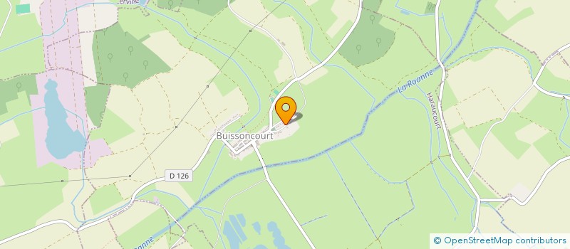 localisation de l'entreprise MONSIEUR FREDERIC CHAUWIN  BUISSONCOURT