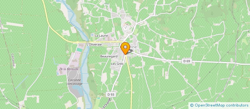 localisation de l'entreprise MONSIEUR FREDERIC CHAVE  CAIRANNE