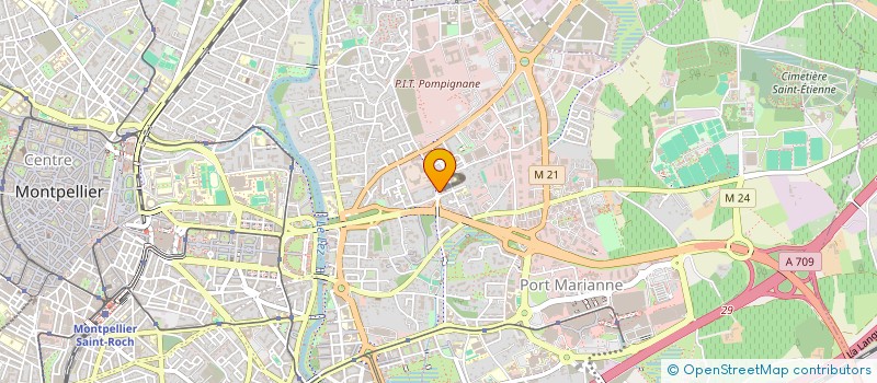 localisation de l'entreprise MONSIEUR FREDERIC CHEMIN à MONTPELLIER