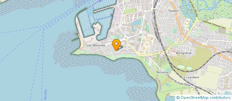 localisation de l'entreprise MONSIEUR FREDERIC CHEVALLIER  LA ROCHELLE