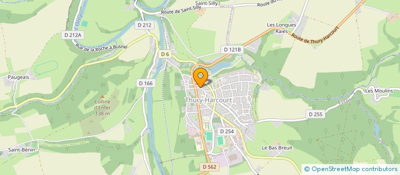 localisation de l'entreprise MONSIEUR FREDERIC CHEVARIER  THURY-HARCOURT-LE-HOM