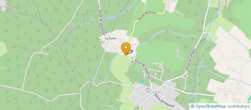 localisation de l'entreprise MONSIEUR FREDERIC CHEVRIER  ROAILLAN