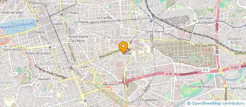 localisation de l'entreprise MONSIEUR FREDERIC CHEYLAN à MARSEILLE