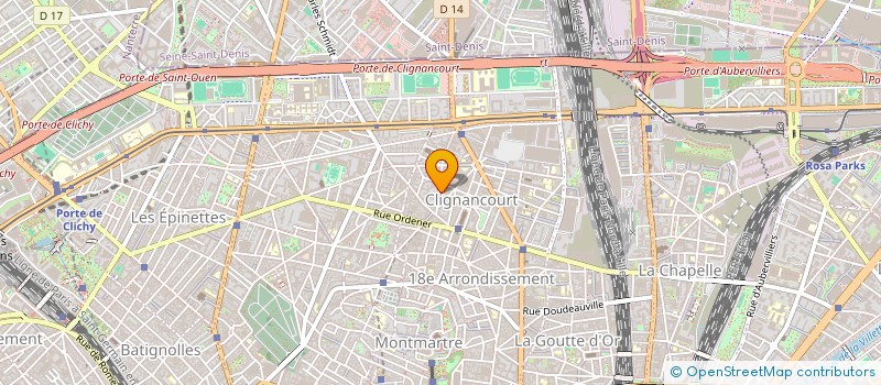 localisation de l'entreprise MONSIEUR FREDERIC CHHEAN  PARIS