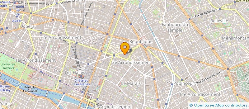 localisation de l'entreprise MONSIEUR FREDERIC CHIARELLI  PARIS