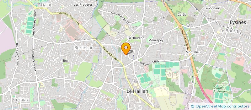 localisation de l'entreprise MONSIEUR FREDERIC CHOLLET à LE HAILLAN