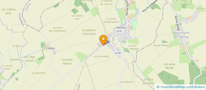 localisation de l'entreprise MONSIEUR FREDERIC CHOQUET à VILLESELVE