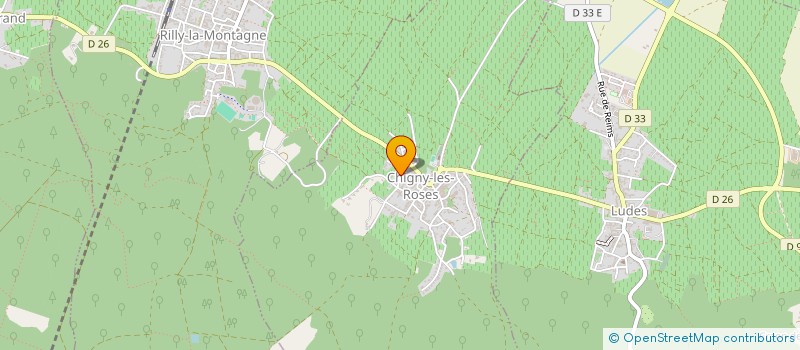 localisation de l'entreprise MONSIEUR FREDERIC CHOSSENOTTE  CHIGNY-LES-ROSES