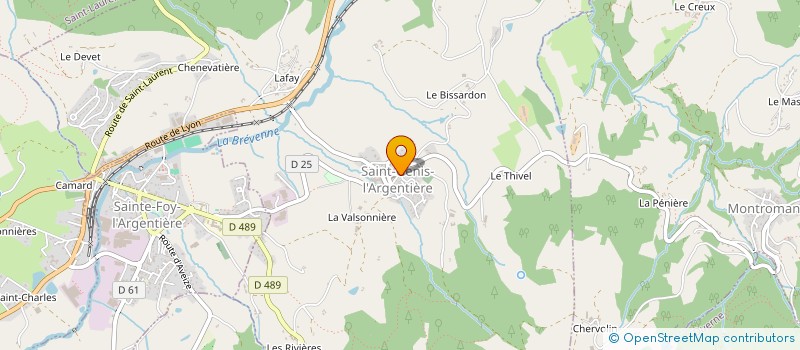 localisation de l'entreprise MONSIEUR FREDERIC-CHRISTIAN BAYADA  SAINT-GENIS-L'ARGENTIERE