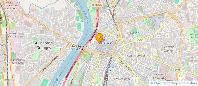 localisation de l'entreprise MONSIEUR FREDERIC CHRISTOPHE ZEGIERMAN-GOUZOU  VALENCE