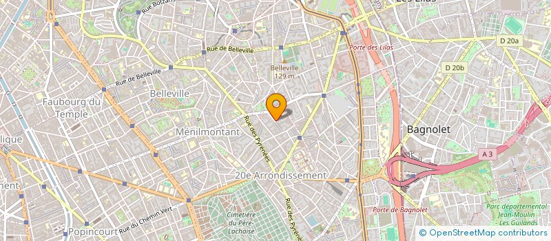 localisation de l'entreprise MONSIEUR FREDERIC CHRISTOPHORIDES  PARIS