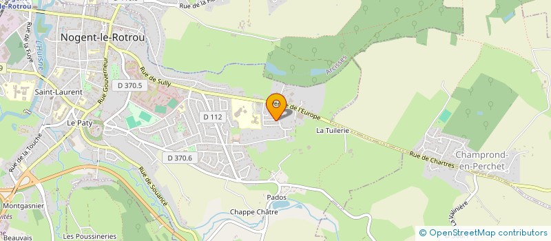 localisation de l'entreprise MONSIEUR FREDERIC CIPOIRE  SOUANCE-AU-PERCHE