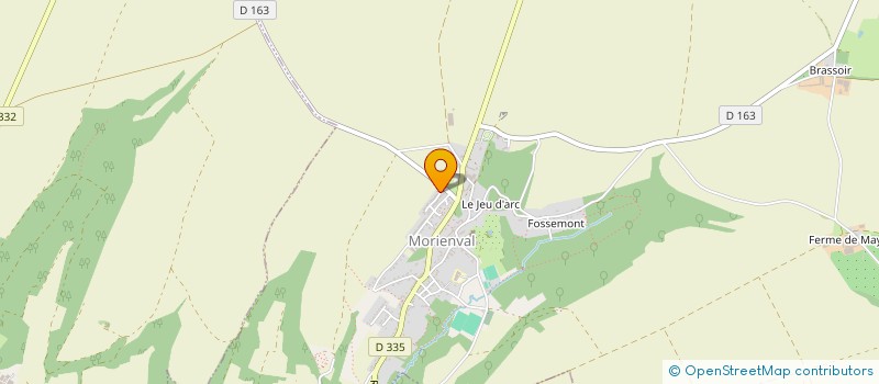 localisation de l'entreprise MONSIEUR FREDERIC CLAIN  MORIENVAL