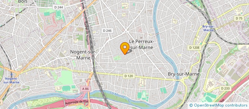 localisation de l'entreprise MONSIEUR FREDERIC CLAQUIN à LE PERREUX-SUR-MARNE