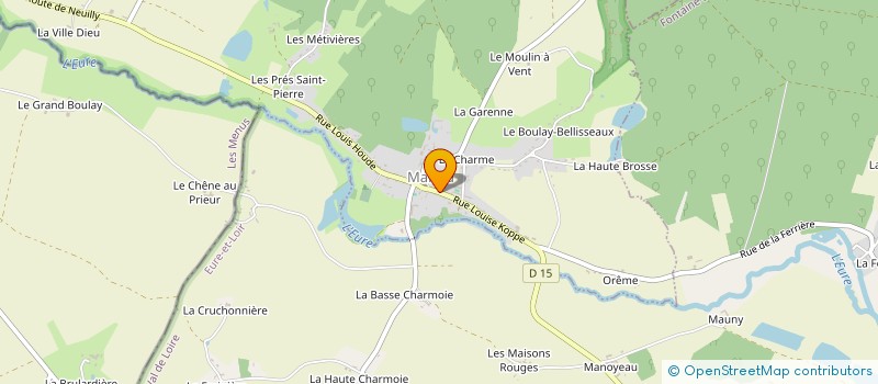 localisation de l'entreprise MONSIEUR FREDERIC CLAVREUL à MANOU