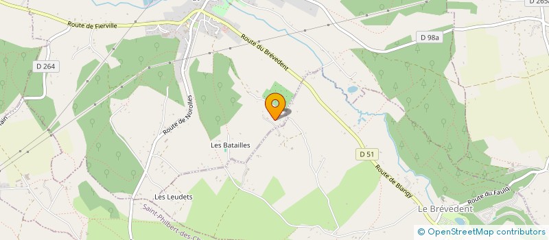 localisation de l'entreprise MONSIEUR FREDERIC CLIQUOT à SAINT-PHILBERT-DES-CHAMPS