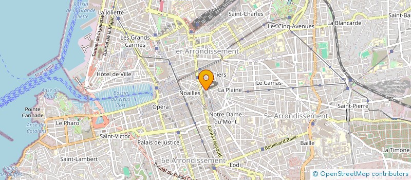 localisation de l'entreprise MONSIEUR FREDERIC CLOT à MARSEILLE