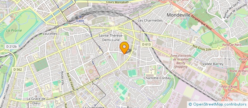 localisation de l'entreprise MONSIEUR FREDERIC CLOUAIRE à CAEN