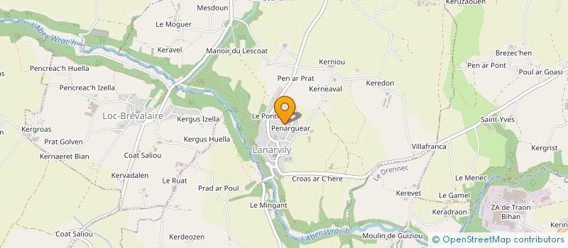 localisation de l'entreprise MONSIEUR FREDERIC COAT  LANARVILY