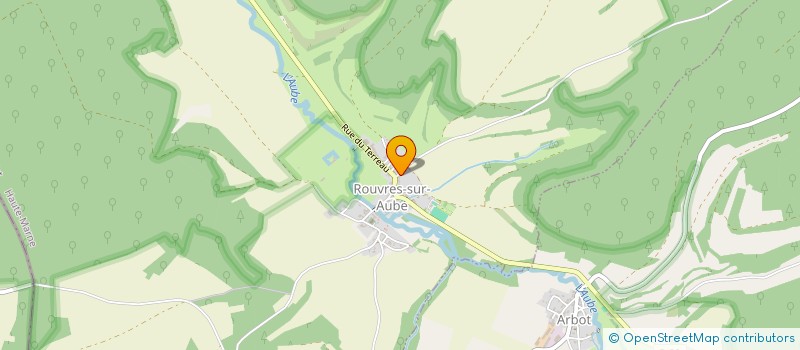localisation de l'entreprise MONSIEUR FREDERIC COCUSSE à ROUVRES-SUR-AUBE