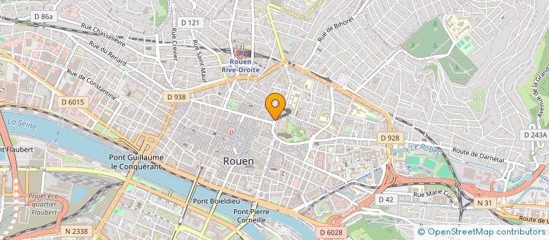 localisation de l'entreprise MONSIEUR FREDERIC CODEVELLE à ROUEN