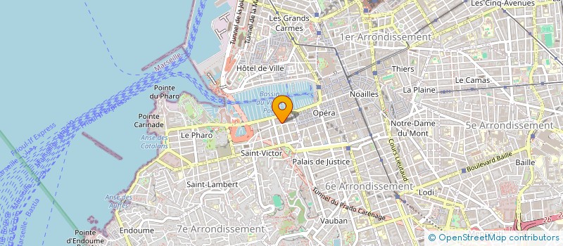 localisation de l'entreprise MONSIEUR FREDERIC COFFANO  MARSEILLE