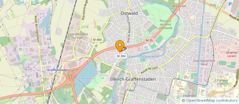 localisation de l'entreprise MONSIEUR FREDERIC COFFRE  OSTWALD