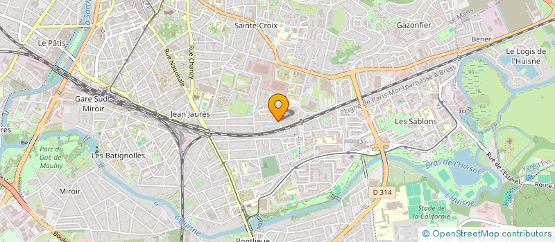 localisation de l'entreprise MONSIEUR FREDERIC COHEN  LE MANS