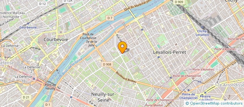 localisation de l'entreprise MONSIEUR FREDERIC COHEN à NEUILLY-SUR-SEINE