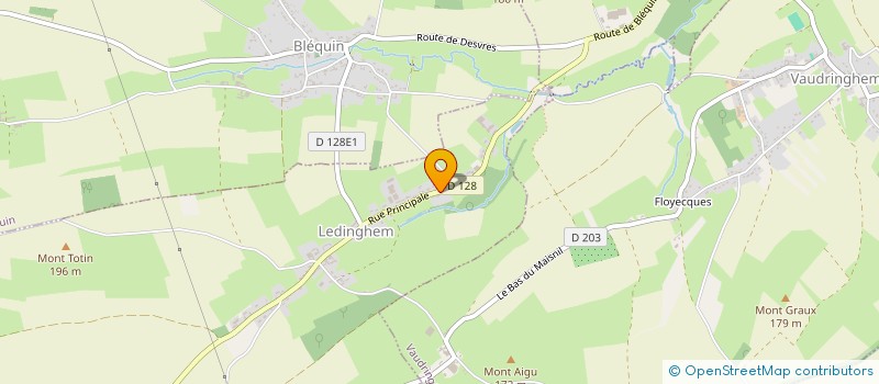 localisation de l'entreprise MONSIEUR FREDERIC COHEN SOLAL  LEDINGHEM