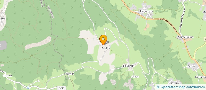 localisation de l'entreprise MONSIEUR FREDERIC COLLARD  RETOURNAC