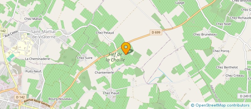 localisation de l'entreprise MONSIEUR FREDERIC COLLARDEAU  VANZAC