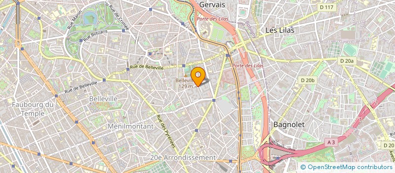 localisation de l'entreprise MONSIEUR FREDERIC COLLAY  PARIS