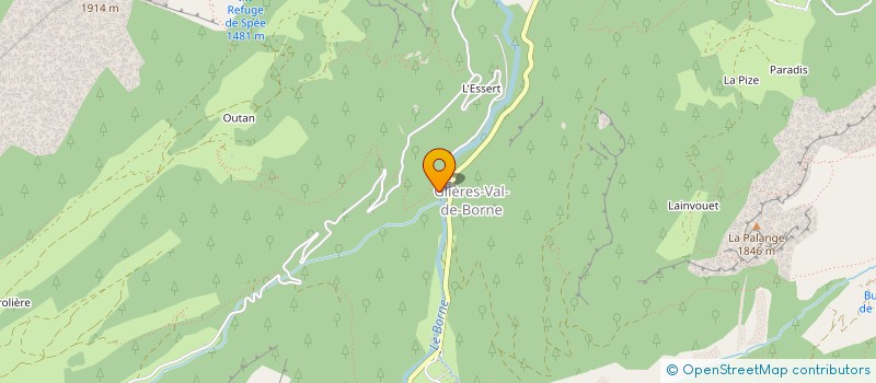 localisation de l'entreprise MONSIEUR FREDERIC COLLET  GLIERES-VAL-DE-BORNE