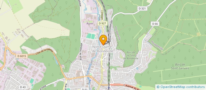 localisation de l'entreprise MONSIEUR FREDERIC COLLIN  NOTRE-DAME-DE-BONDEVILLE