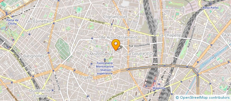 localisation de l'entreprise MONSIEUR FREDERIC COLLOMBET  PARIS