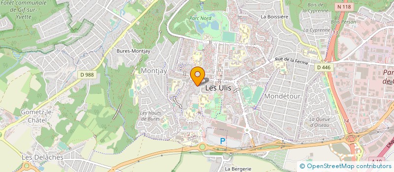 localisation de l'entreprise MONSIEUR FREDERIC COLONDON à LES ULIS