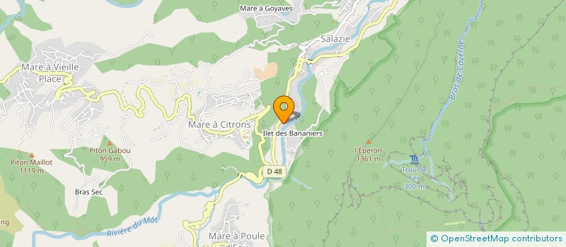 localisation de l'entreprise MONSIEUR FREDERIC COMPASSY à SALAZIE