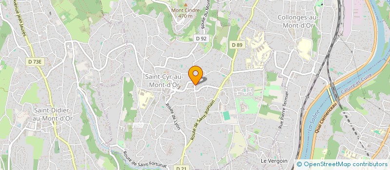 localisation de l'entreprise MONSIEUR FREDERIC CONESA  SAINT-CYR-AU-MONT-D'OR