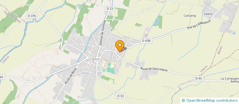 localisation de l'entreprise MONSIEUR FREDERIC CONSTANT à LHERM