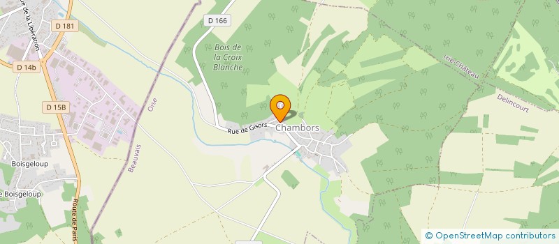 localisation de l'entreprise MONSIEUR FREDERIC CONSTANTIN  CHAMBORS