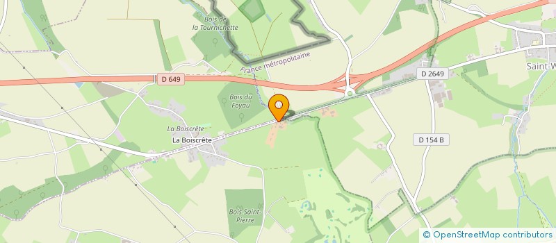 localisation de l'entreprise MONSIEUR FREDERIC CONTENCEAUX à PREUX-AU-SART
