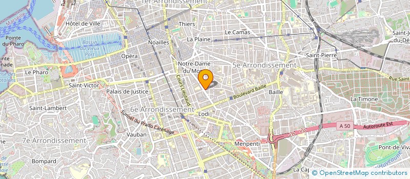 localisation de l'entreprise MONSIEUR FREDERIC COPERO à MARSEILLE