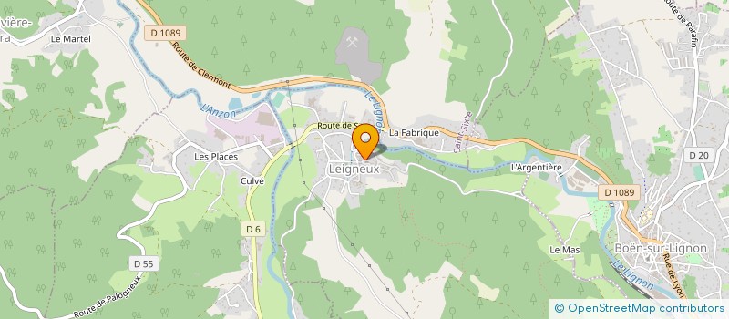 localisation de l'entreprise MONSIEUR FREDERIC COQUARD à LEIGNEUX