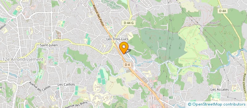 localisation de l'entreprise MONSIEUR FREDERIC COQUARD à MARSEILLE