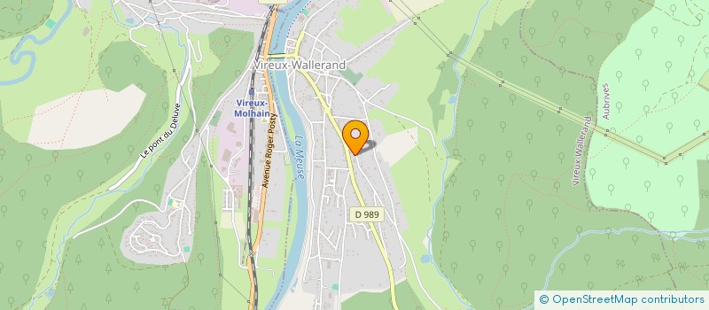 localisation de l'entreprise MONSIEUR FREDERIC COQUET  VIREUX-WALLERAND