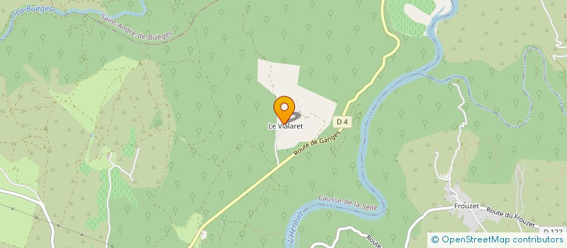 localisation de l'entreprise MONSIEUR FREDERIC COQUILLOU  CAUSSE-DE-LA-SELLE