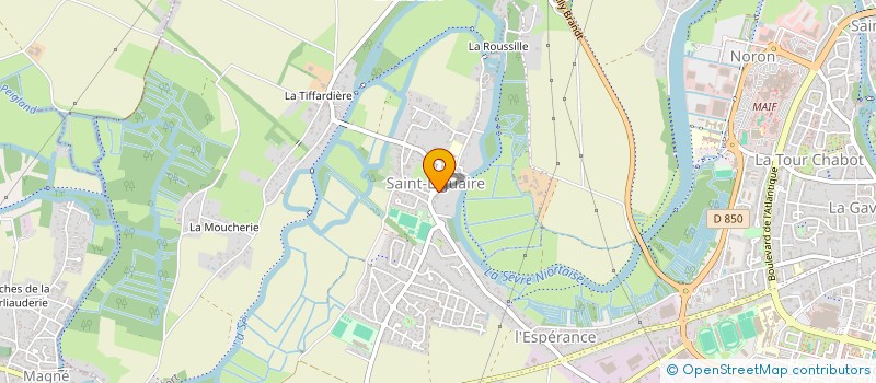localisation de l'entreprise MONSIEUR FREDERIC CORABOEUF à NIORT