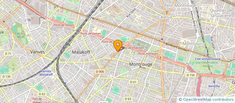 localisation de l'entreprise MONSIEUR FREDERIC CORNEILLE  MALAKOFF